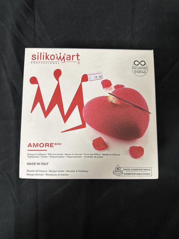 STAMPO SILICONE AMORE 142 X 137 X H 50 + CUTT - SICU