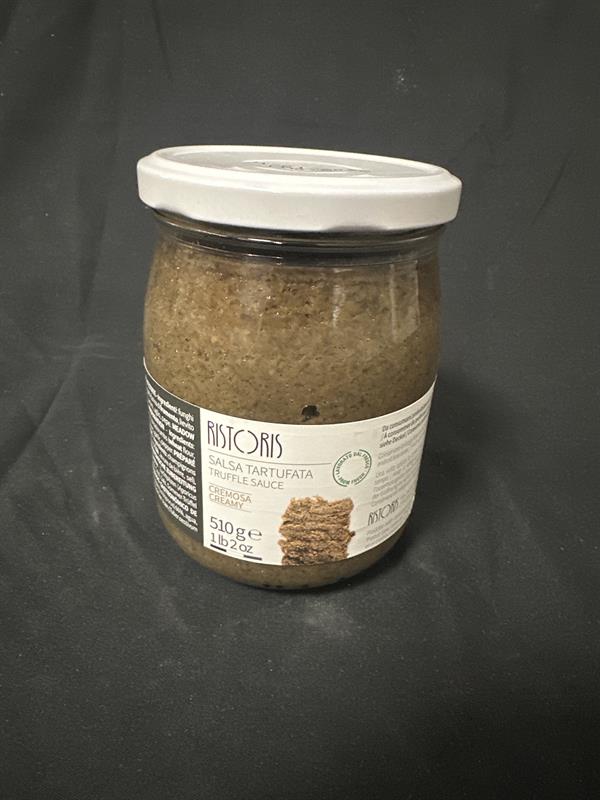 SALSA TARTUFA CREMOSA VASO VETRO ML 580 GR 510 (CRT DA 6)