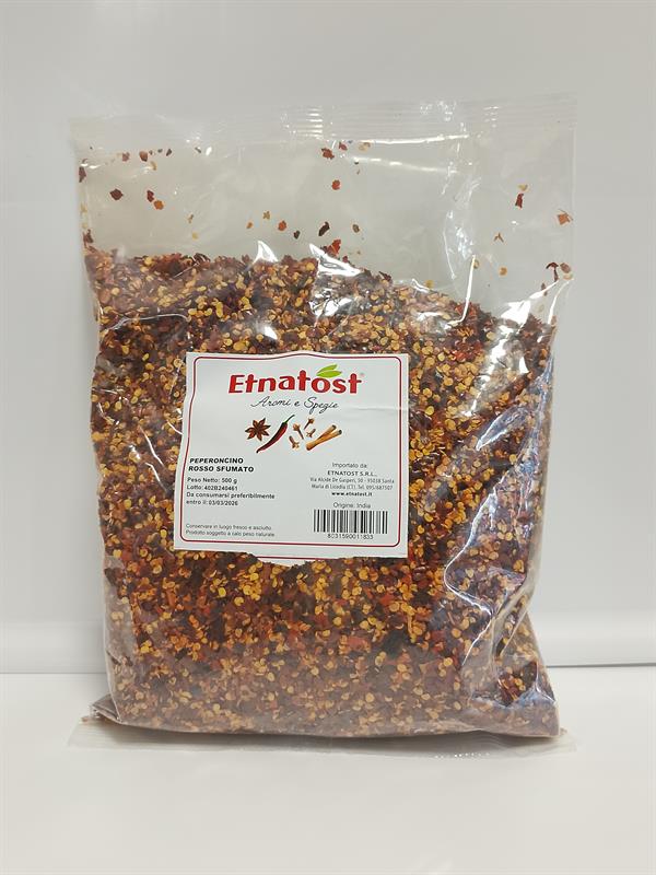 PEPERONCINO FRANTUMATO IN BUSTA GR 500