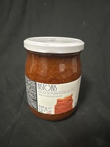 SALSA DI POMODORI SECCHI VASO VETRO ML 580 GR 530 (CRT DA 6) - RISTORIS