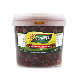 OLIVE NERE A BARCHETTA SECCHIO 3.5 KG NETTO - COSTANZA