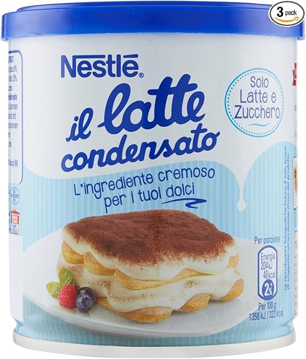 LATTE CONDENSATO ZUCCHERATO IN LATTA KG 1 - NESTLE