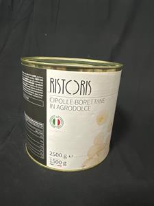 CIPOLLE BORETTANE IN AGRODOLCE LATTA KG 2,5 (CRT DA 6) - RISTORIS