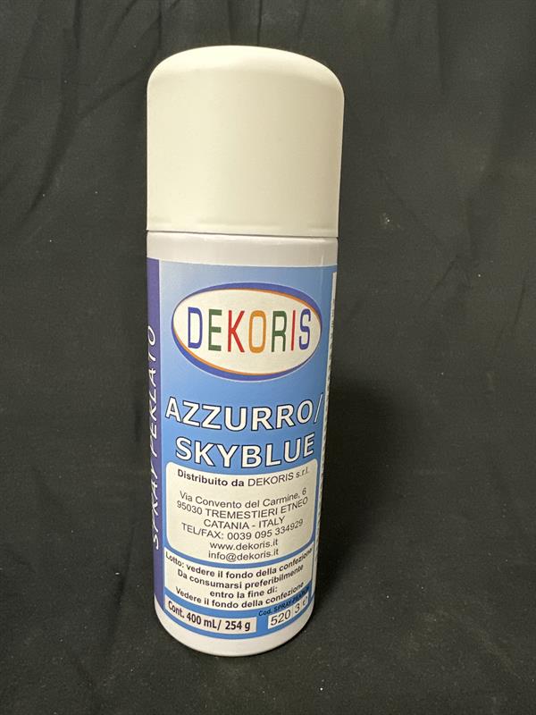 SPRAY PERLATO AZZURRO ML 400 - DECOR