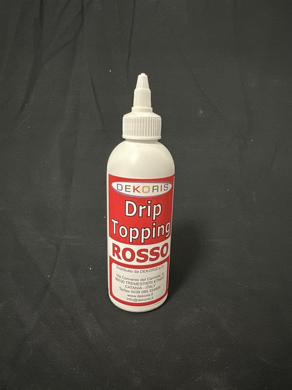 DRIP TOPPING ROSSO GR 180 - DECOR