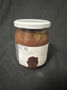 SALSA DI OLIVE NERE VASO VETRO ML 580 GR 510 - RISTORIS