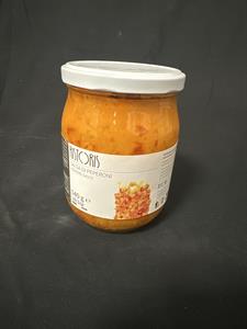 SALSA DI PEPERONI VASO VETRO ML 580 GR 540